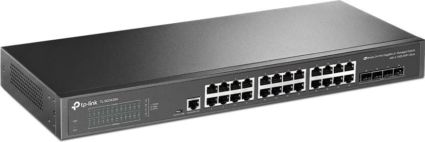 Switch TP-Link JetStream, 24 porte, 4 10GE SFP+, i zi