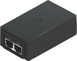 PoE Adapter Ubiquiti POE-24-AF5X, Gigabit Ethernet, 24 V, E zezë