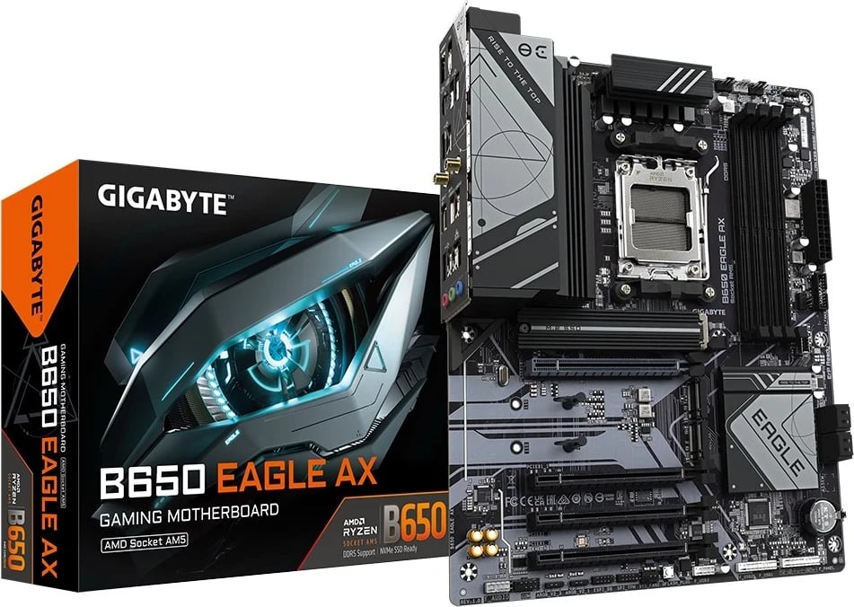 Pllakë amë Gigabyte B650 EAGLE AX, mbështet procesorët AMD Ryzen 7000