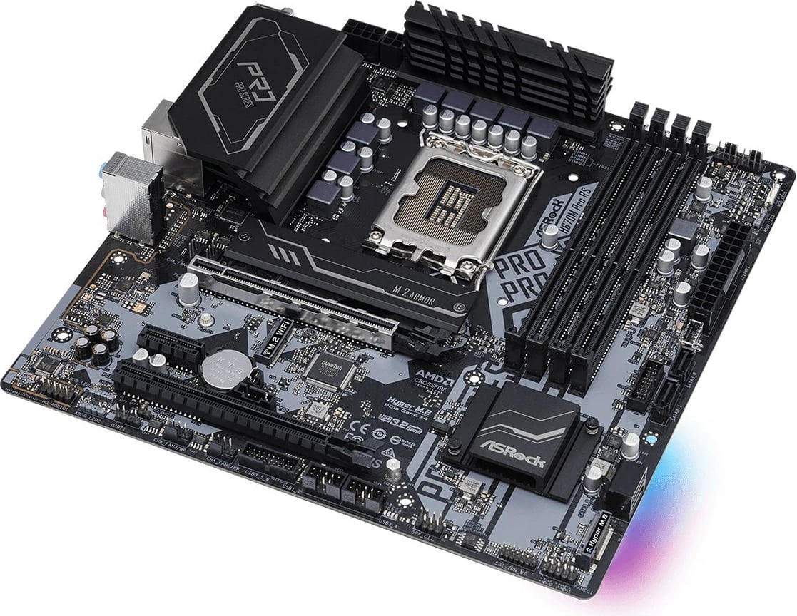 Pllakë amë Asrock H670M Pro RS, Intel H670, micro ATX