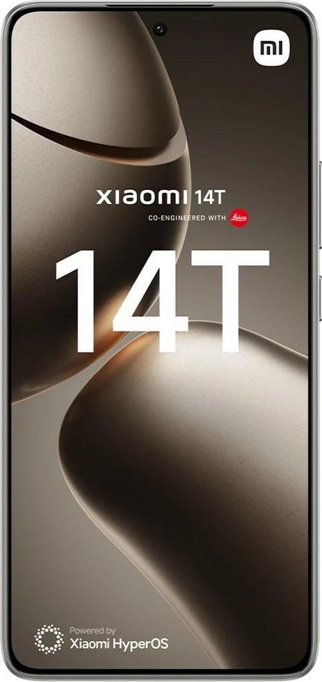 Celular Xiaomi 14 T, 6.67", 12 GB RAM, 256 GB, 5000 mAh, Gri