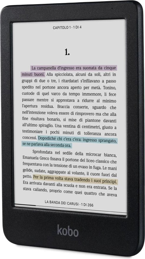 E-book reader KOBO Rakuten Kobo Clara Colour, 16 GB, E zezë