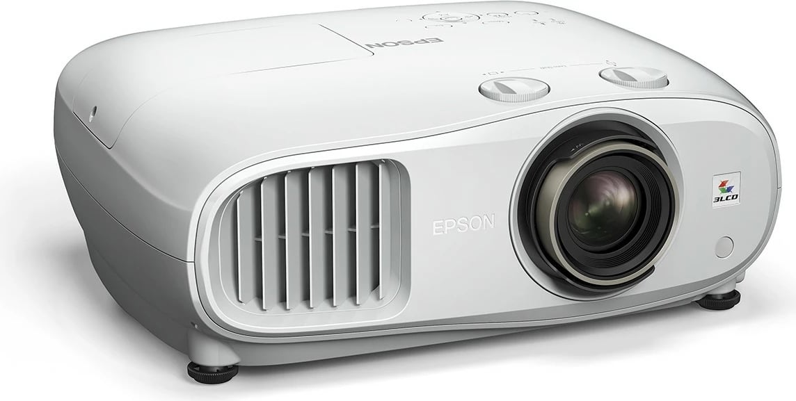 Projektor Epson EH-TW7100, 3000 ANSI lumens, 3LCD, UHD 4K, i bardhë