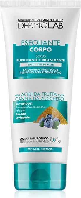 Scrub trupi  Dermolab, 200 ml