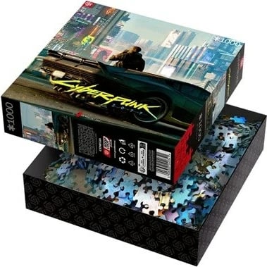 Puzzle Cyberpunk 2077 Cenega 1000 copë, Multikolor