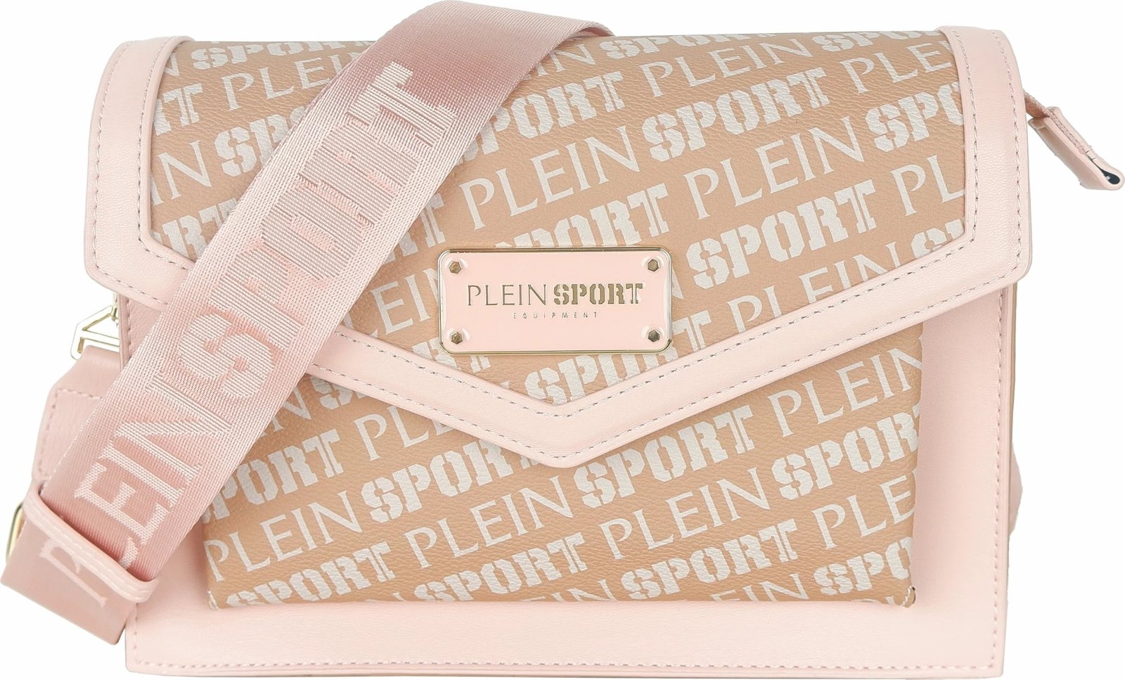 Çantë për femra Plein Sport, bezhë/rozë