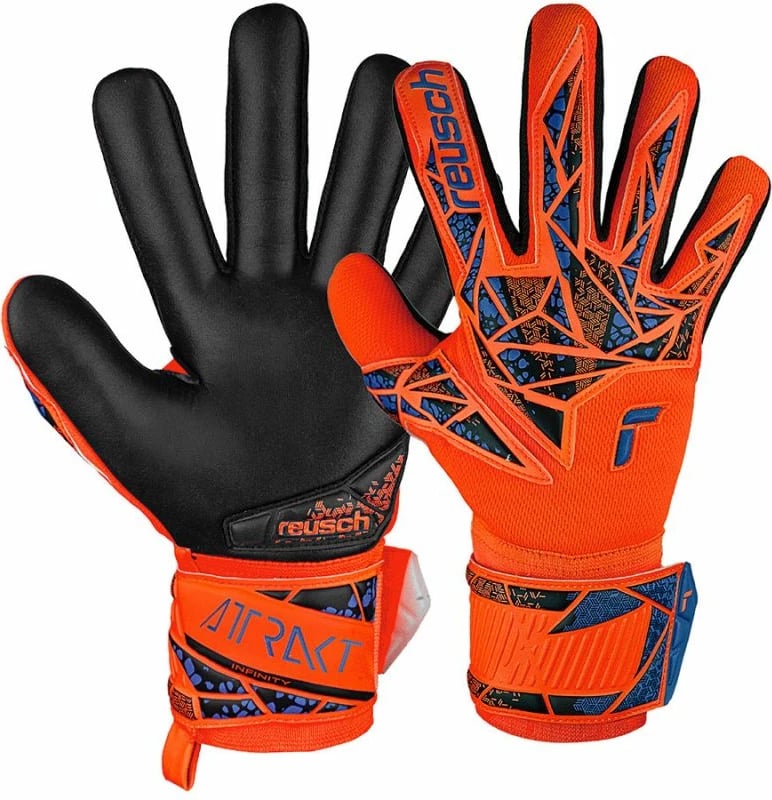 Reusch Attrakt Infinity NC Jr 54 72 725 2211 Goalkeeper Gloves