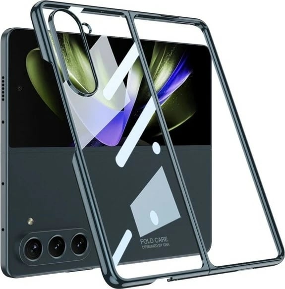 Mbulesë për Samsung Galaxy Z Fold 5 Megafox, argjend e gjelbër