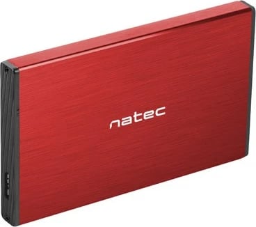 Kuti per HDD Natec Rhingo Go, 2.5", e kuqe