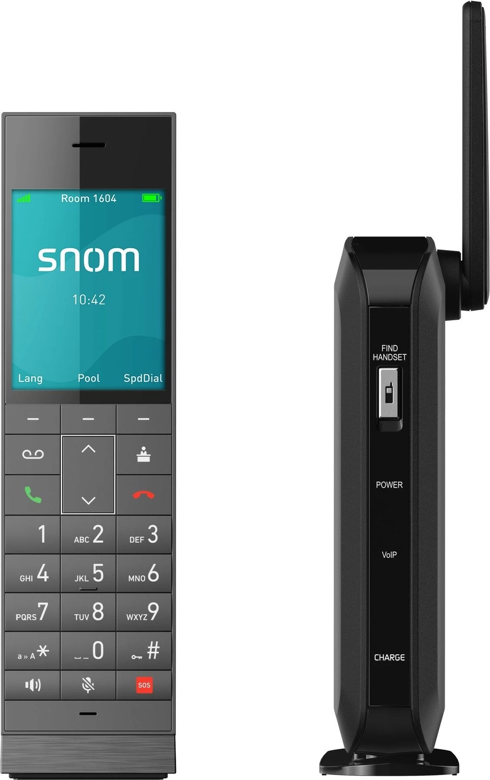 Telefon SNOM DECT HM201, VoIP, i zi