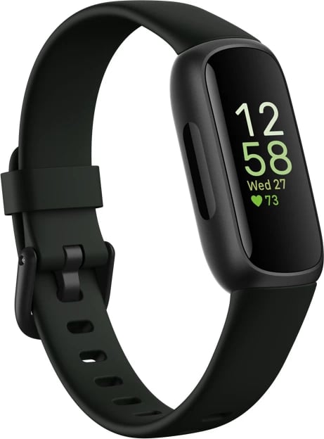 Smartwatch FitBit Inspire 3, 0.7", e zezë