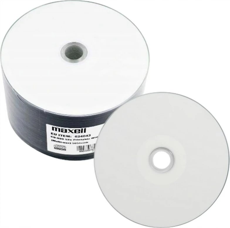 Disk CD-R Maxell 700MB 52x, 80 min, spindle, printable