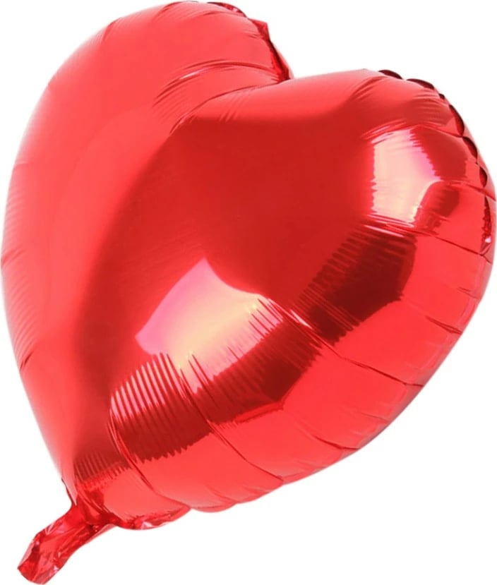 Ballonë zemër K&A, e kuqe