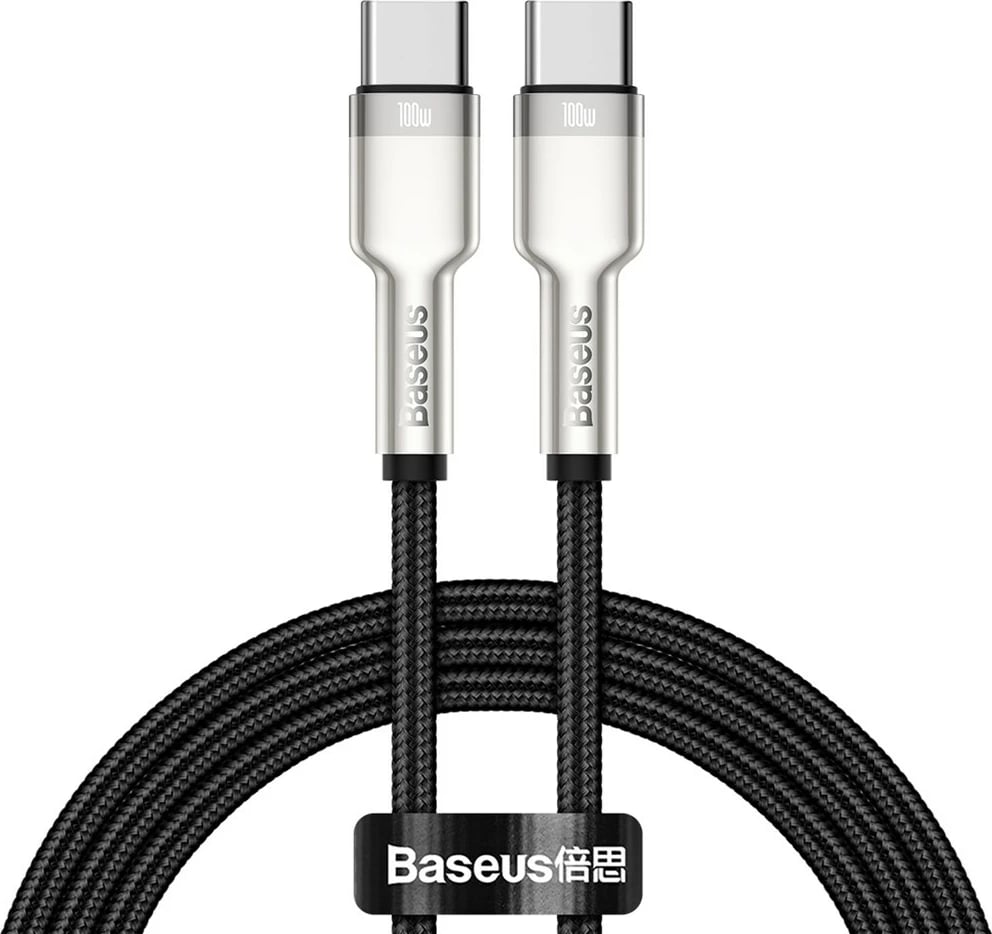 Kabllo karikuese USB-C Baseus, CATJK-C01,1m, e zezë