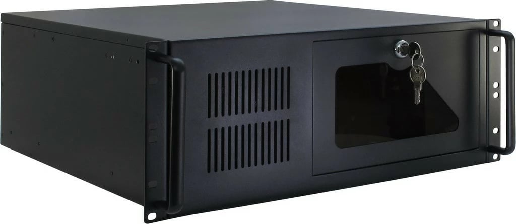 Kasë server Inter-Tech IPC 4U-4088-S, Rack, ATX, micro ATX, Mini-ITX, e zezë