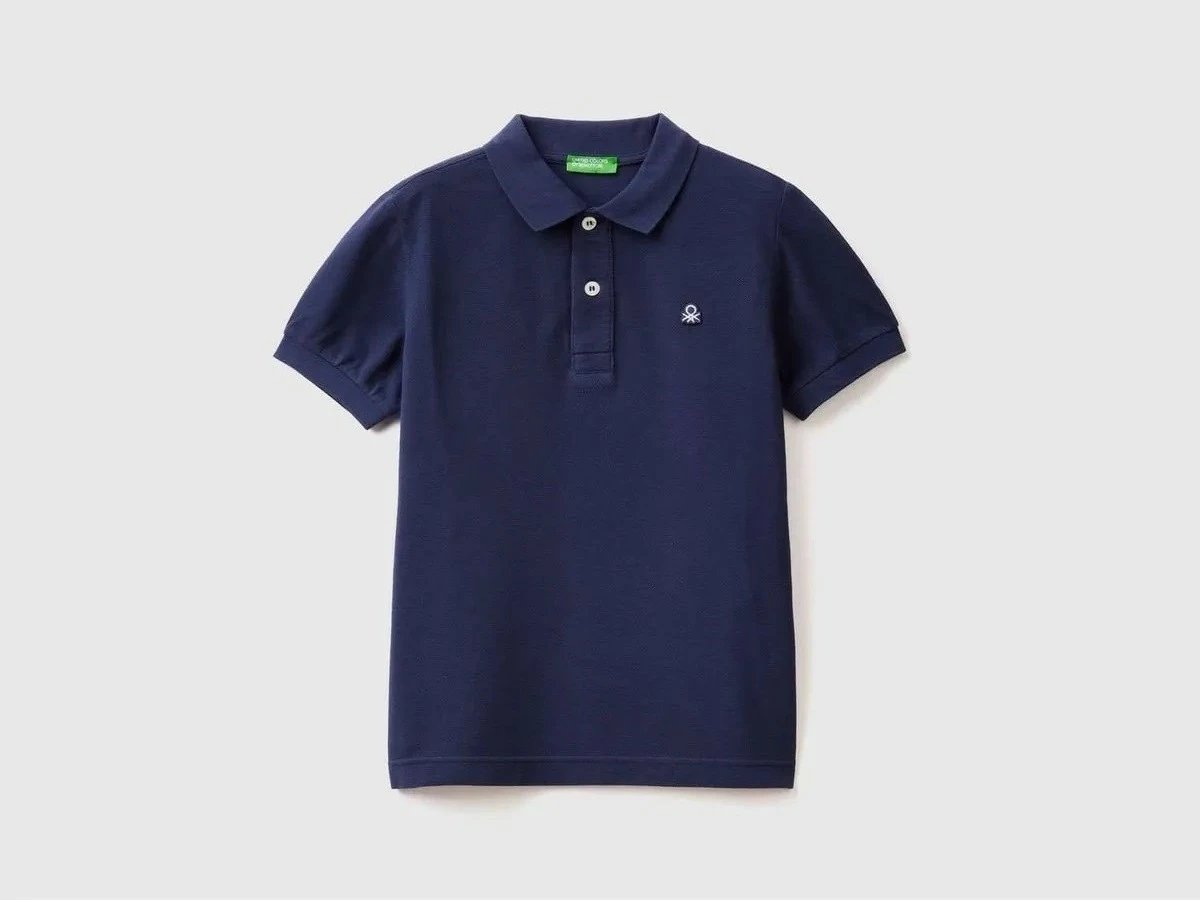 Maicë polo për djem Benetton 3089C300Q-006, e kaltër