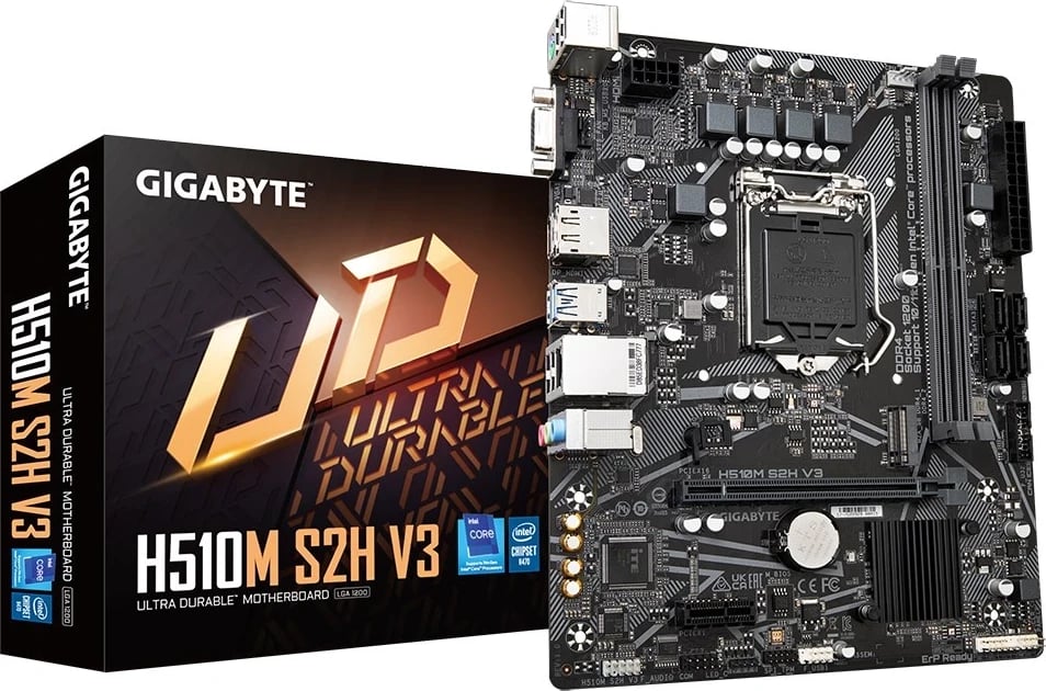 Pllakë amë Gigabyte H510M S2H V3, LGA 1200, micro ATX