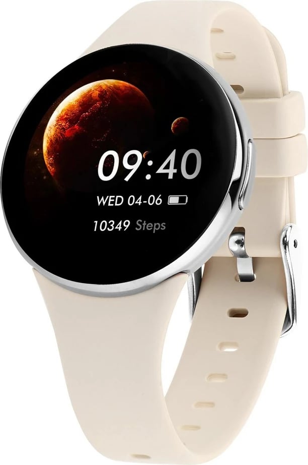 Smartwatch Manta Livia Mini, ngjyrë argjendi