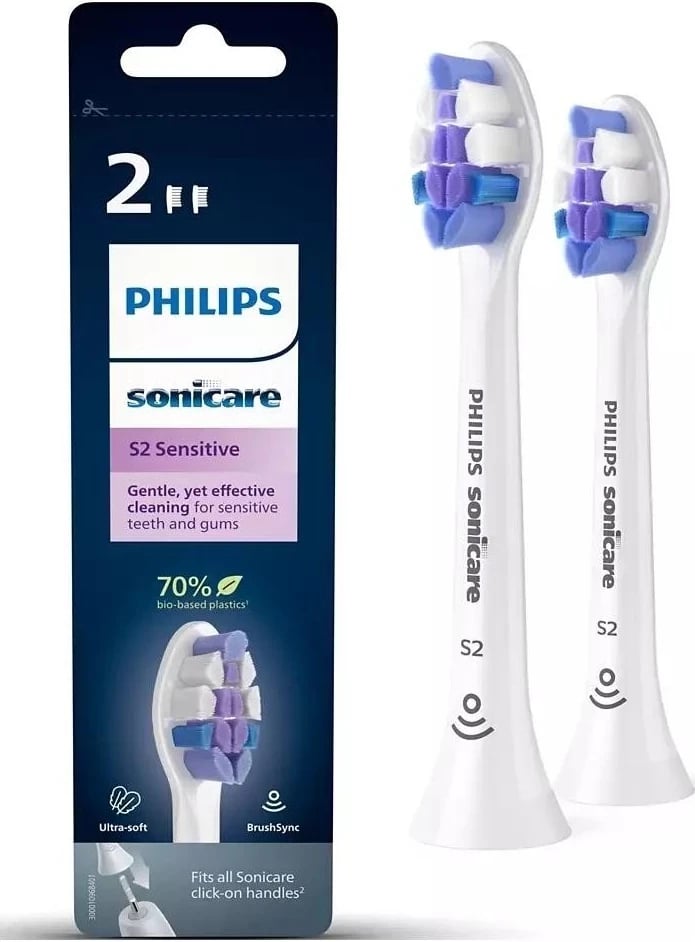 Koka e zëvendësimit për furçë dhëmbësh Philips Sonicare HX6052/10, e bardhë