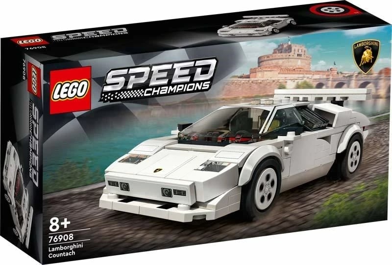 Set LEGO Speed Champions 76908 Lamborghini Countach, Multikolor