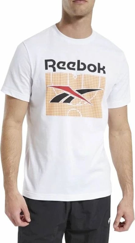 Maicë Reebok për meshkuj, e bardhë