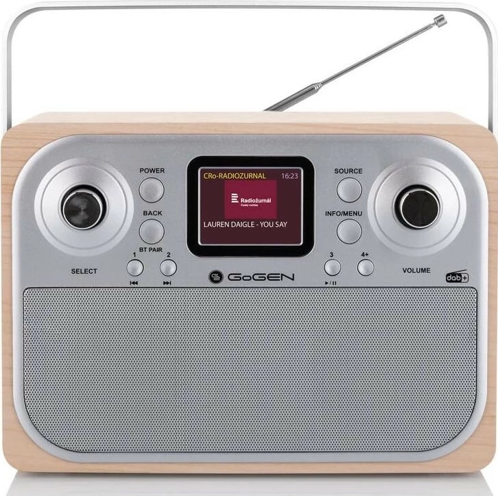 Radio GoGEN DAB 700 BTCS, Bluetooth, DAB+, argjendi-kafe