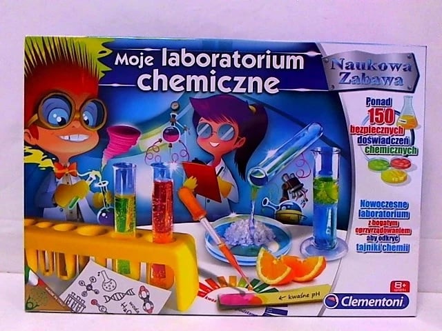 Laborator kimik Clementoni My Chemistry Lab 60250