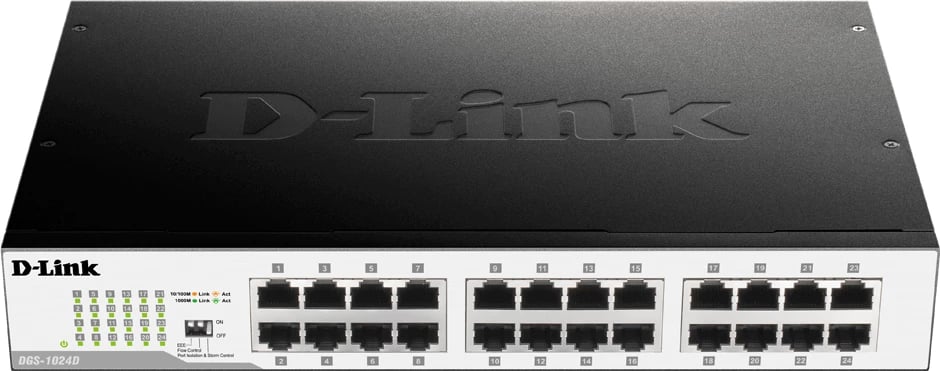 Switch D-Link DGS-1024D, 24-Port, i zi