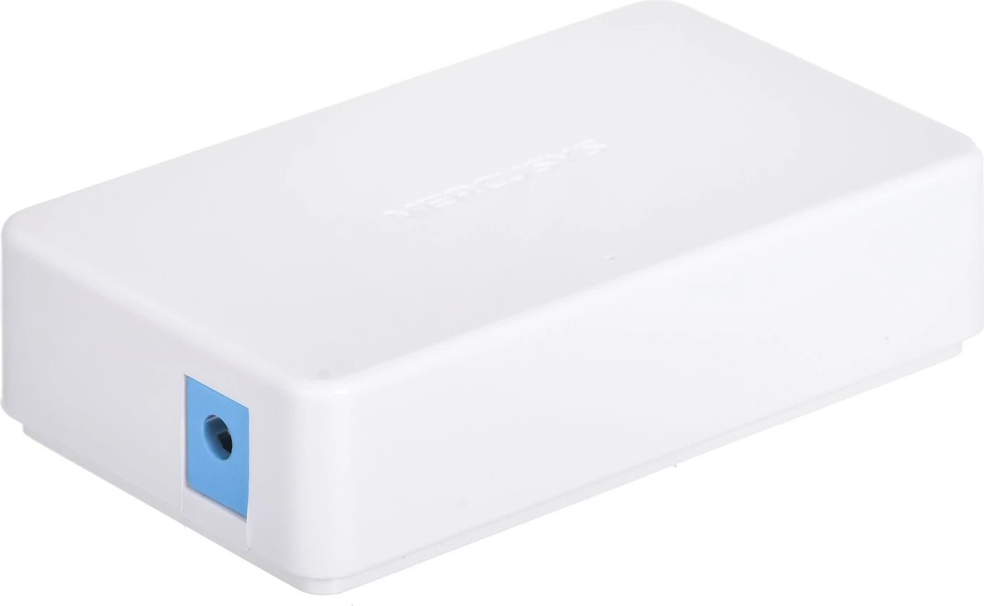 Switch Mercusys, 5 porte, 10/100 MB/s, i bardhë