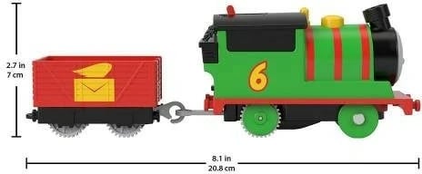 Tren i madh i motorizuar Thomas & Friends Percy, i licencuar