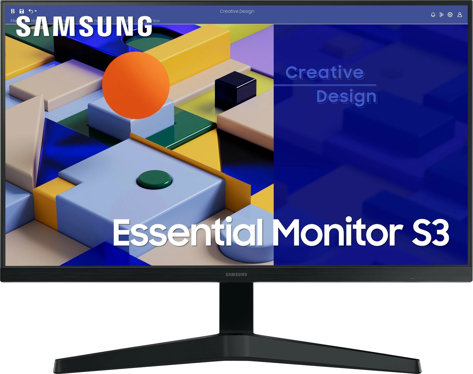 Monitor Samsung S31C, 27", Full HD, LED, i zi