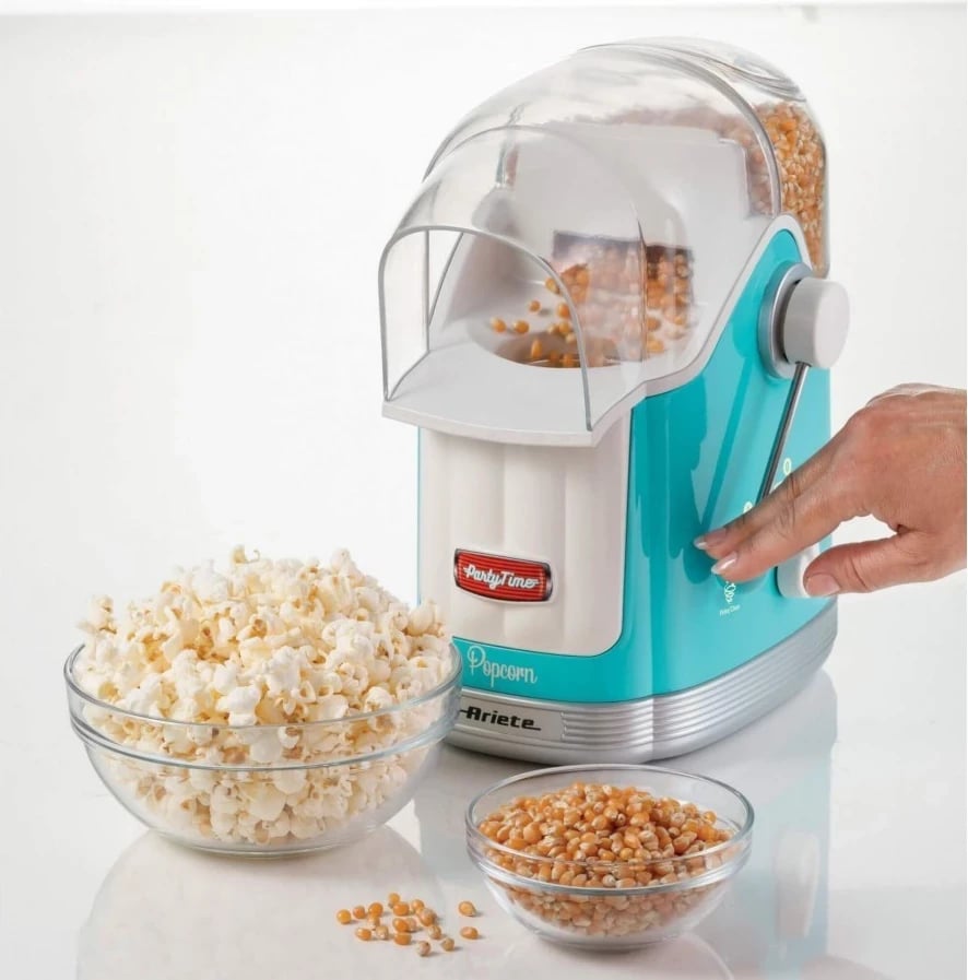 Makina për popcorn Ariete, modeli 2958/01, blu