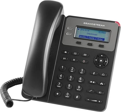 Telefon IP Grandstream GXP1615, Dorezë me kabllo, Montim tavolinë/mur, 1 linjë, 500 kontakte, Digjital