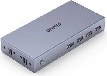 Switch Unitek KVM, 4K, HDMI 2.0, argjend