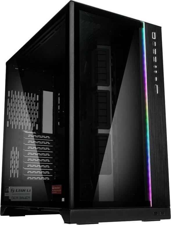 Kasë Lian Li O11Dynamic XL, ROG Certified, Big Tower, e zezë