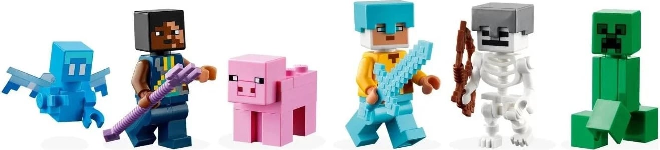 Set lodër Lego, Minecraft 21244