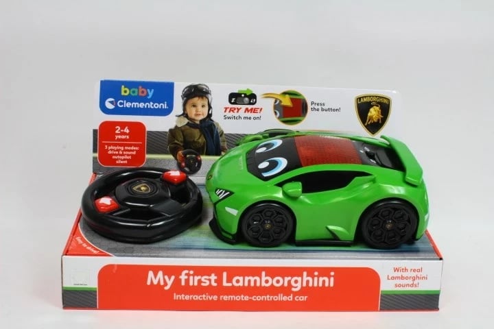 Vetura lodër me telekomandë Clementoni Baby My First Lamborghini, Gjelbër