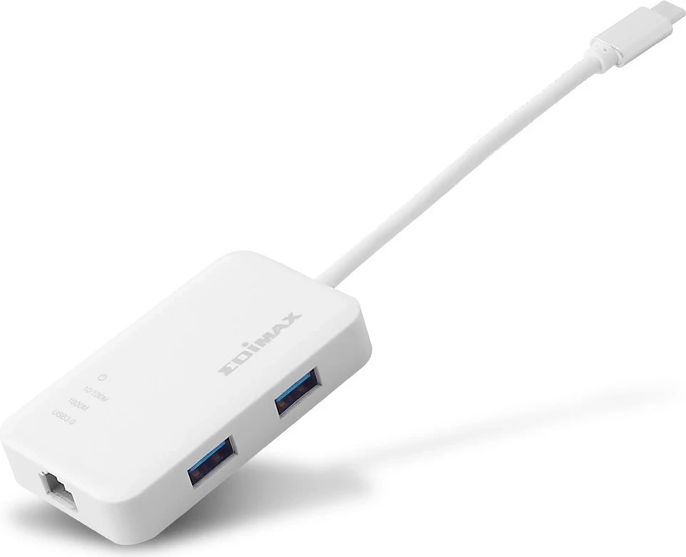 USB-C - USB 3.0 Edimax Eu-4308, e bardhë