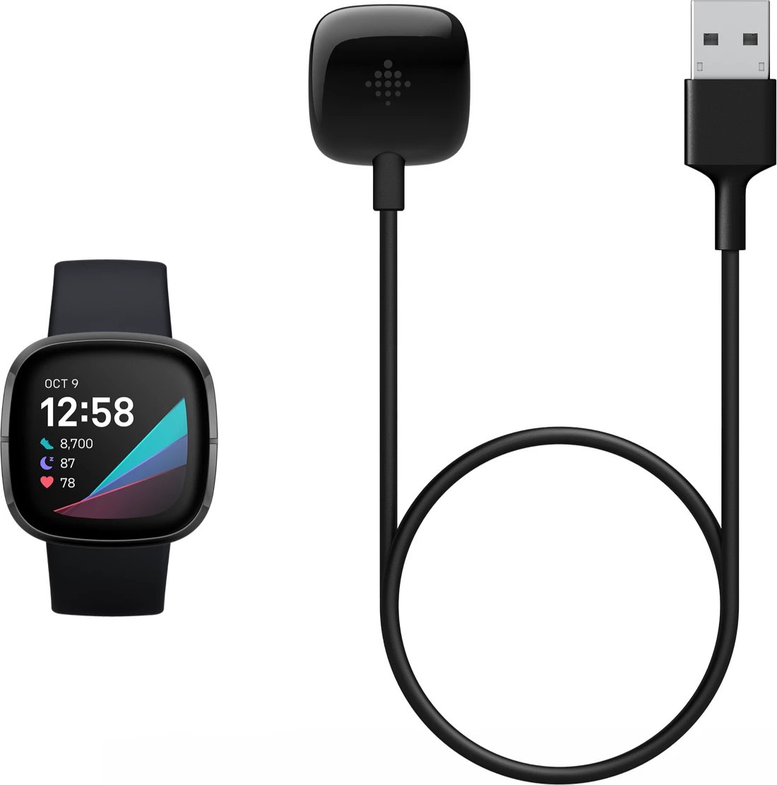 Kabllo karikuese per orë FitBit Versa3/Sense