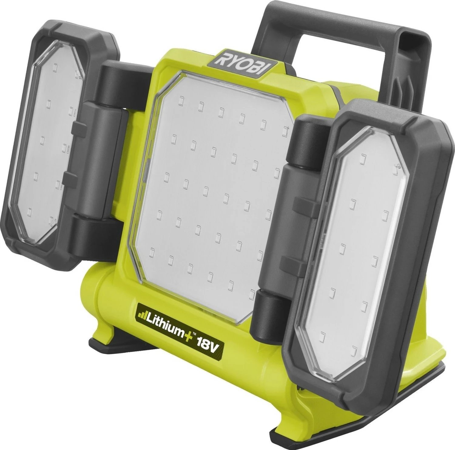 Dritë punëtorie Ryobi RLP18-0, 3000 lumens, bateri, argjendtë