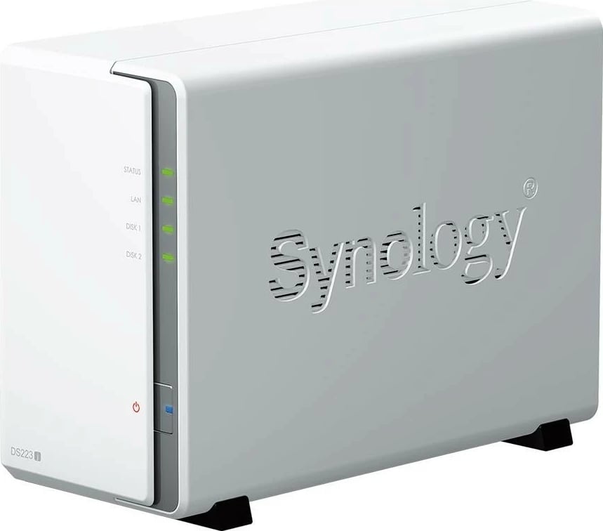 NAS Synology DS223J, 2x HAT3300-4T (2x 4TB)