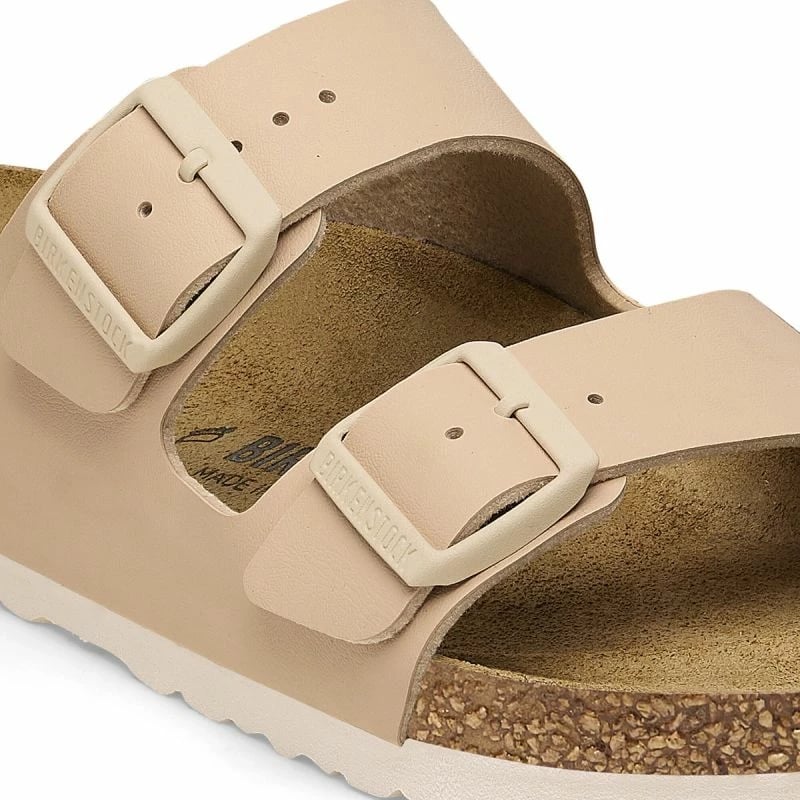 Papuqe për femra Birkenstock, të kremta