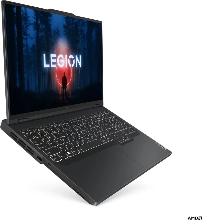 Laptop për Lojëra Lenovo Legion Pro 5, 40.6 cm (16') WQXGA, AMD Ryzen™ 5 7645HX, 16 GB DDR5-RAM, 512 GB SSD, NVIDIA GeForce RTX 4050, Wi-Fi 6, Gri