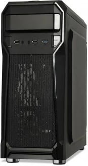 Kasë iBox ORCUS X19 Midi ATX Tower, e zezë