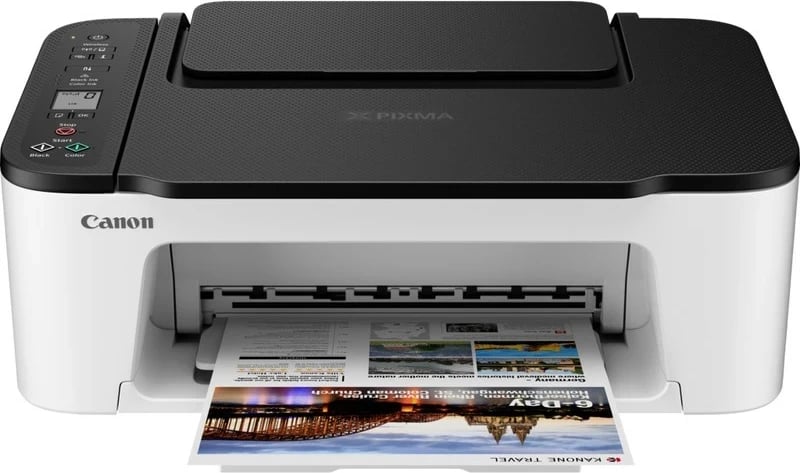 Printer Canon PIXMA TS3452, Inkjet, Wi-Fi, Bardhë