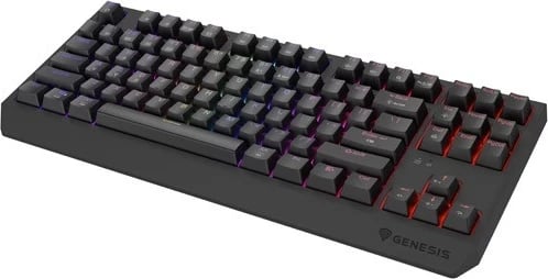 Tastaturë mekanike Genesis Thor 230 TKL, RGB, Outemu Panda, e zezë