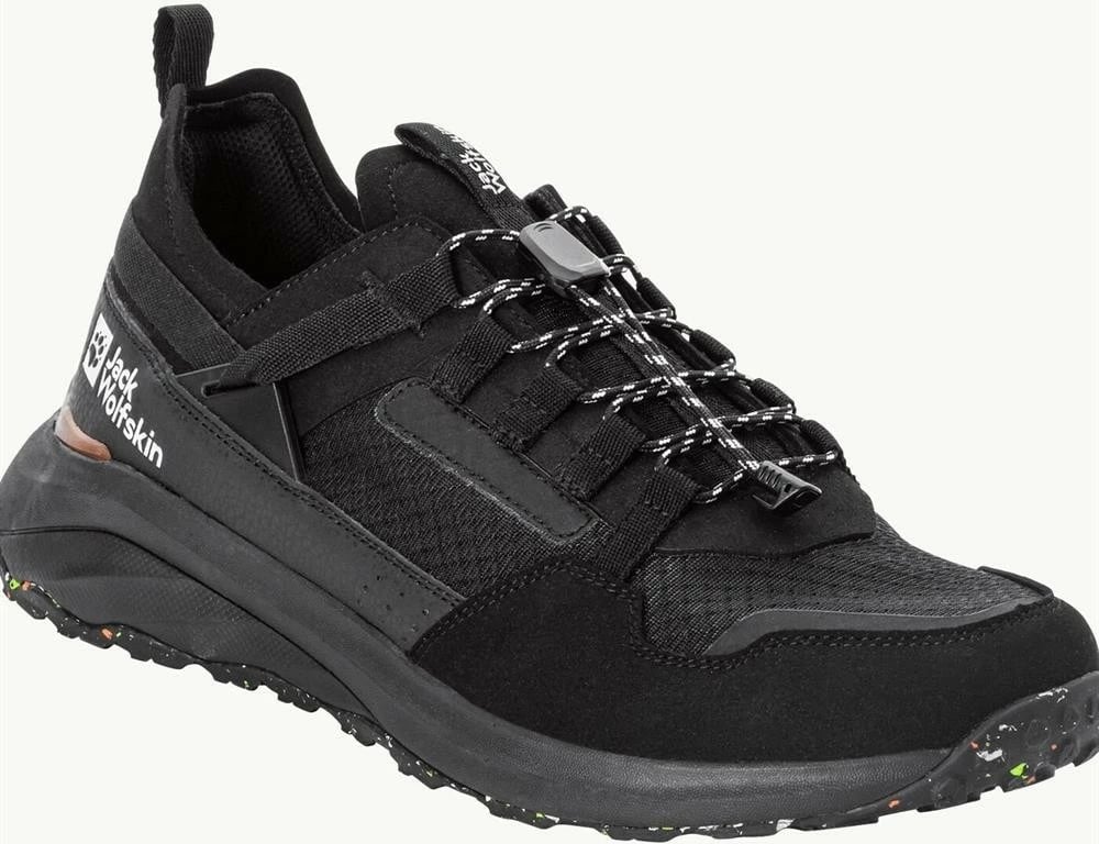 Këpucë për meshkuj Jack Wolfskin Dromoventure Athletic Low, të zeza