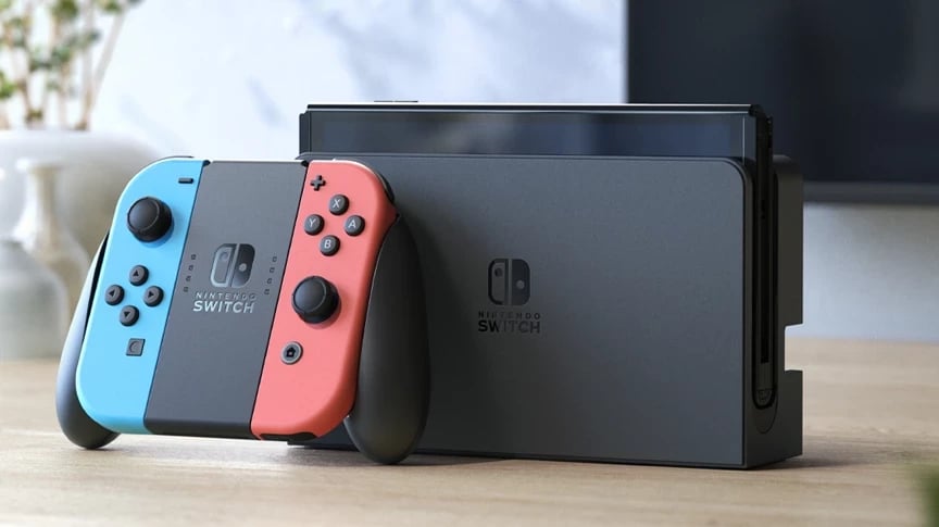 Konsolë Nintendo Switch OLED Red/Blue