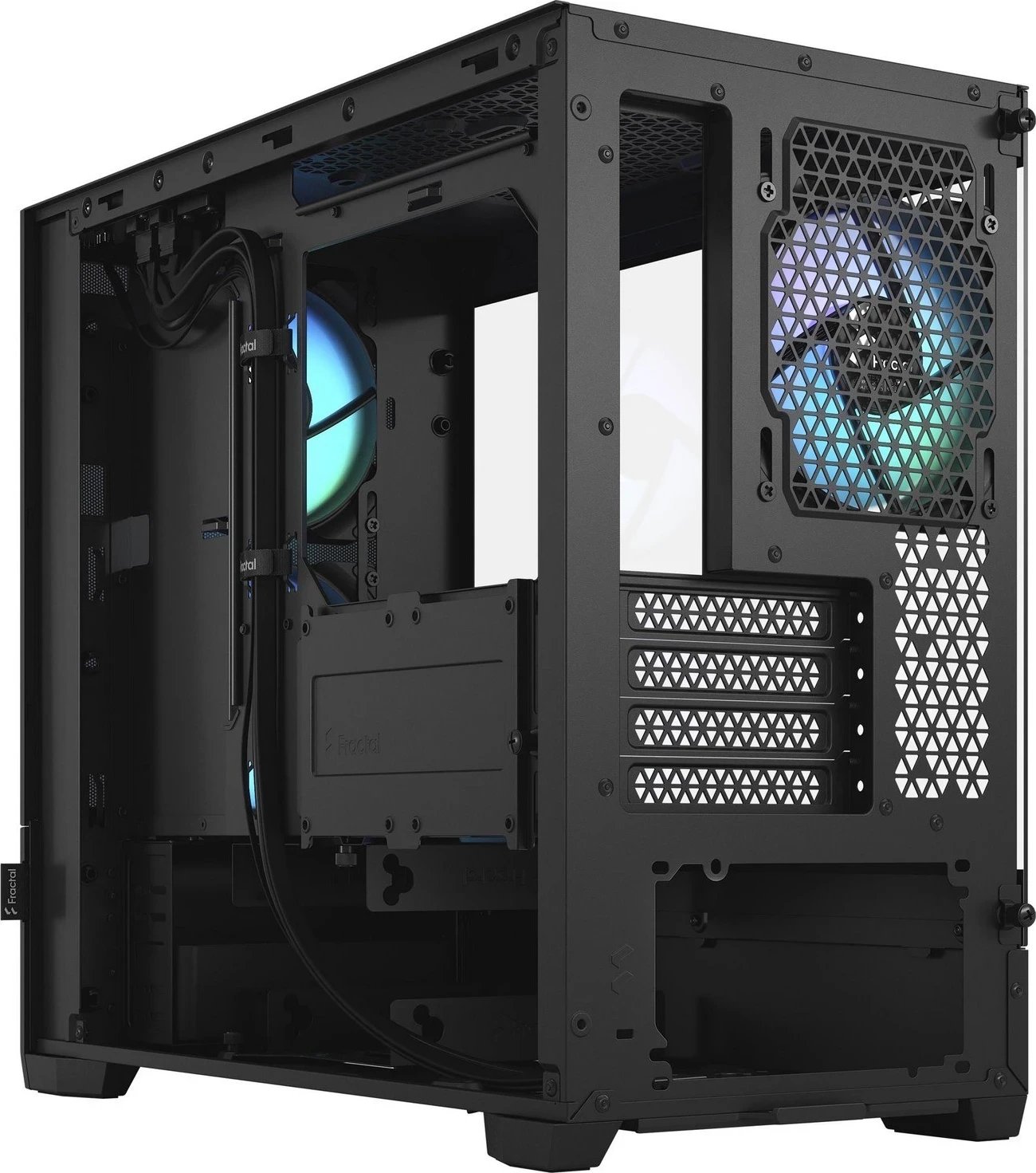 Kasë Fractal Design Pop Mini Air RGB, micro-ATX, mini-ITX, e zezë