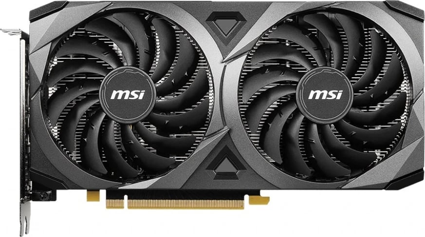 Kartelë grafike MSI VENTUS GeForce RTX 3060 2X 12G, e zezë